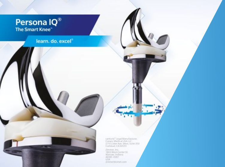 Zimmet Biomet Persona IQ® The Smart Knee®