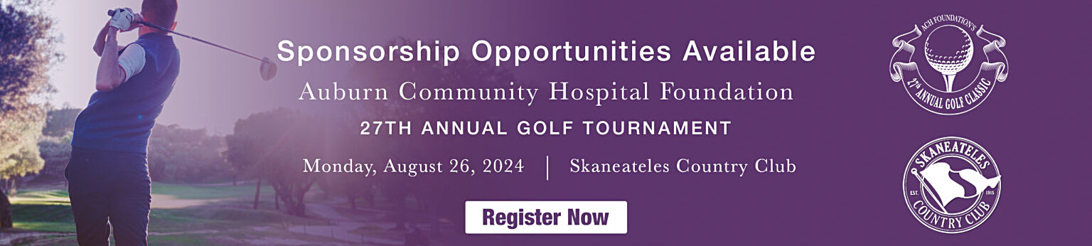 Auburn Community Hospital Foundation 2024 Golf Tournament