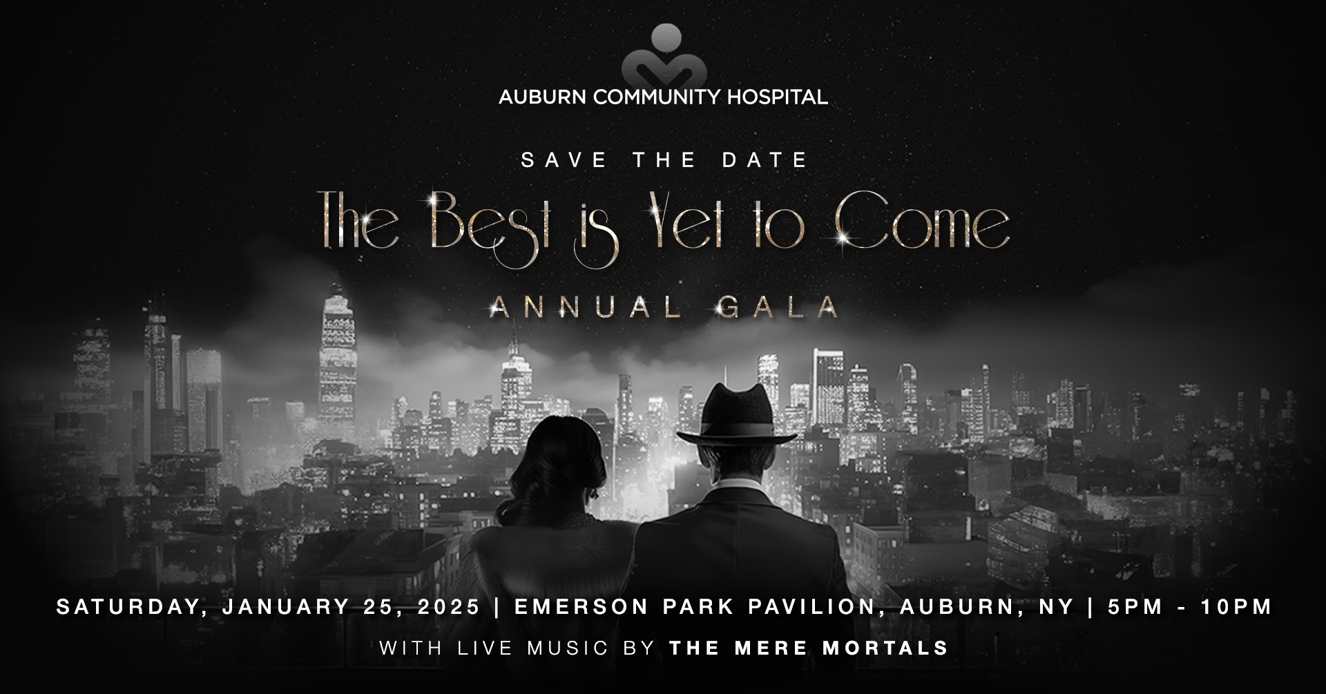 Auburn Community Hospital's annual gala will be held on Saturday, January 25, 2025.